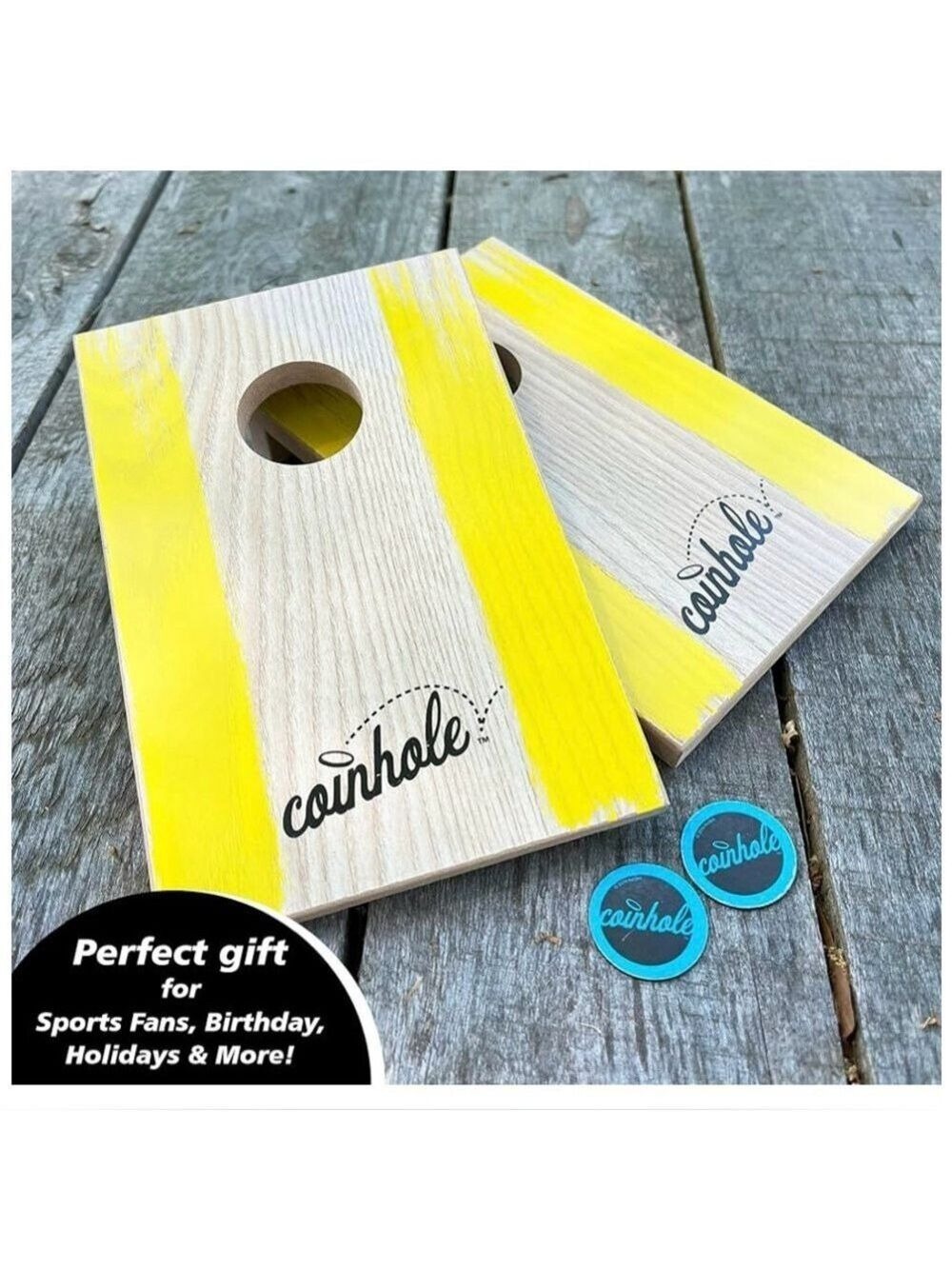 Hasbro Coinhole Game Indoor/Outdoor Fun for Kids & Adults (Party Game Set) - Picture 9 of 11